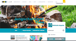 Desktop Screenshot of linz.jungschar.at